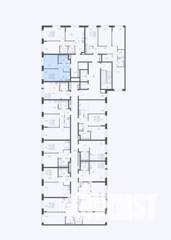 1-к квартира, вторичка, 34м2, 3/17 этаж