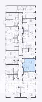 1-к квартира, сданный дом, 34м2, 14/17 этаж