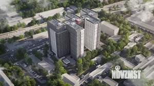 Студия квартира, строящийся дом, 27м2, 17/21 этаж