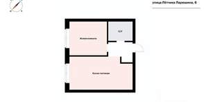 1-к квартира, вторичка, 35м2, 12/25 этаж
