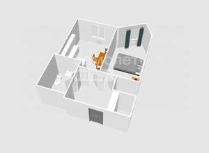 1-к квартира, вторичка, 43м2, 12/25 этаж