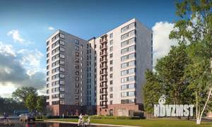 1-к квартира, строящийся дом, 34м2, 10/12 этаж