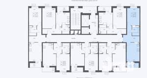 1-к квартира, сданный дом, 38м2, 17/17 этаж