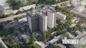 Студия квартира, строящийся дом, 24м2, 15/21 этаж
