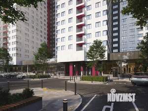 1-к квартира, строящийся дом, 30м2, 18/21 этаж