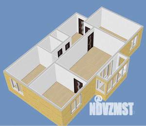 3-к квартира, вторичка, 56м2, 2/9 этаж