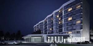 1-к квартира, строящийся дом, 34м2, 2/8 этаж