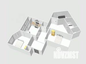 3-к квартира, вторичка, 98м2, 2/17 этаж