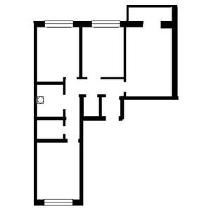 3-к квартира, вторичка, 98м2, 2/17 этаж