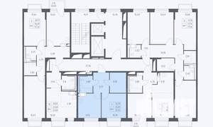 1-к квартира, сданный дом, 35м2, 17/17 этаж