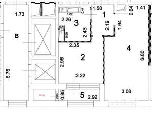 1-к квартира, вторичка, 37м2, 18/22 этаж