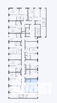 1-к квартира, вторичка, 38м2, 3/17 этаж