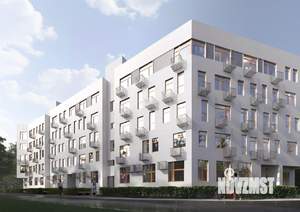 1-к квартира, строящийся дом, 39м2, 4/5 этаж
