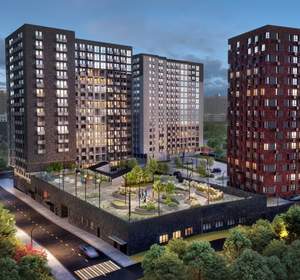 2-к квартира, сданный дом, 53м2, 17/17 этаж