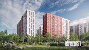 2-к квартира, сданный дом, 69м2, 7/17 этаж