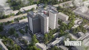 Студия квартира, строящийся дом, 24м2, 15/21 этаж