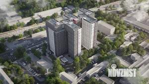 Студия квартира, строящийся дом, 20м2, 14/21 этаж