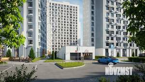 1-к квартира, строящийся дом, 40м2, 15/25 этаж