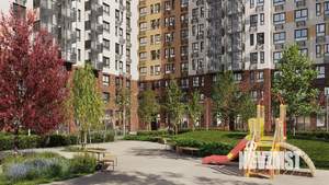 2-к квартира, строящийся дом, 34м2, 14/17 этаж