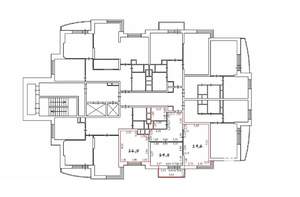 2-к квартира, вторичка, 70м2, 3/19 этаж