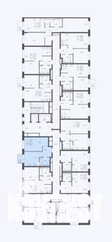 1-к квартира, вторичка, 35м2, 16/17 этаж