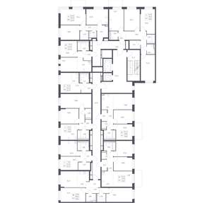 2-к квартира, вторичка, 52м2, 7/12 этаж