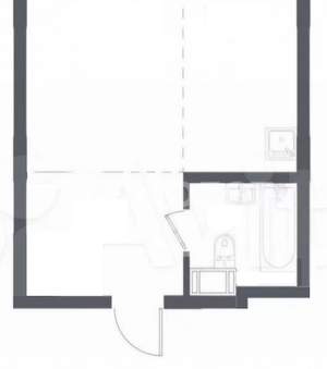 Студия квартира, вторичка, 25м2, 7/17 этаж