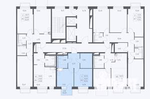 1-к квартира, вторичка, 36м2, 15/17 этаж