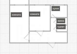 2-к квартира, вторичка, 45м2, 3/9 этаж