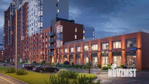 1-к квартира, строящийся дом, 35м2, 14/17 этаж