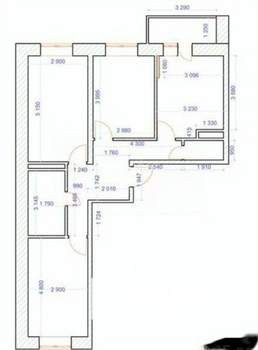 3-к квартира, вторичка, 74м2, 5/17 этаж