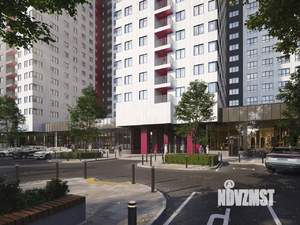 3-к квартира, строящийся дом, 62м2, 16/21 этаж