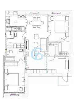 3-к квартира, вторичка, 96м2, 3/5 этаж