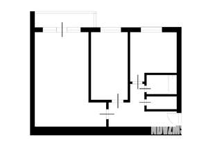 2-к квартира, вторичка, 48м2, 5/5 этаж