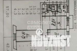 2-к квартира, вторичка, 57м2, 4/5 этаж