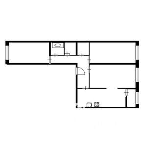 3-к квартира, вторичка, 84м2, 21/25 этаж