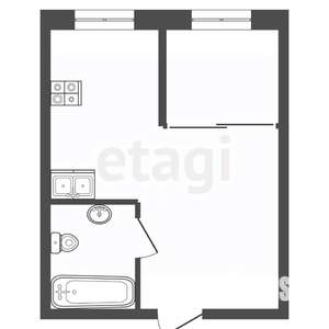 Студия квартира, вторичка, 31м2, 3/18 этаж