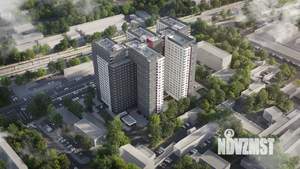 Студия квартира, строящийся дом, 19м2, 6/21 этаж