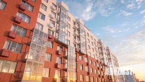 1-к квартира, строящийся дом, 36м2, 16/17 этаж