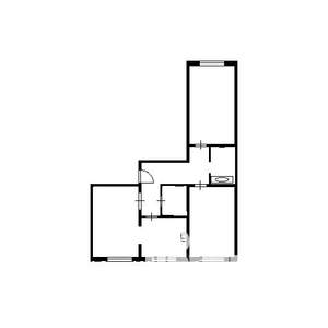 3-к квартира, вторичка, 78м2, 5/17 этаж