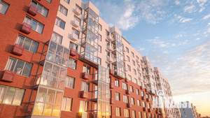 1-к квартира, строящийся дом, 35м2, 14/17 этаж