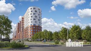 3-к квартира, строящийся дом, 71м2, 13/17 этаж