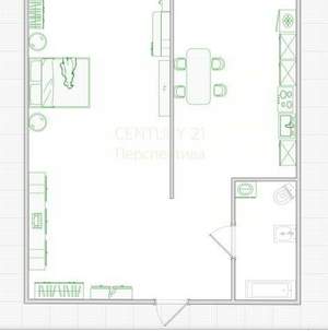 1-к квартира, вторичка, 37м2, 7/18 этаж