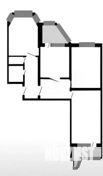 3-к квартира, вторичка, 74м2, 17/17 этаж