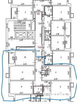 4-к квартира, вторичка, 107м2, 8/25 этаж