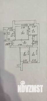 4-к квартира, вторичка, 77м2, 3/9 этаж