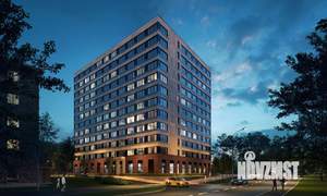 2-к квартира, строящийся дом, 33м2, 10/12 этаж