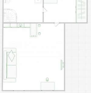 Студия квартира, вторичка, 20м2, 9/25 этаж