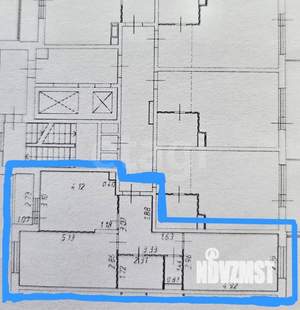 2-к квартира, вторичка, 54м2, 2/18 этаж