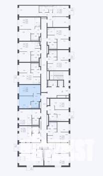 1-к квартира, сданный дом, 38м2, 16/17 этаж